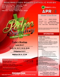 April 2, 2023 Bulletin and Inserts