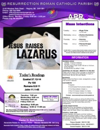 April 6 2025 Bulletin and Inserts