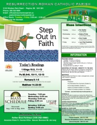 August 13 2023 Bulletin and Inserts