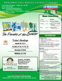 July 16th 2023 Bulletin and Inserts