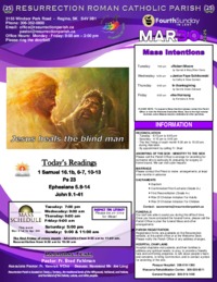 March 30 2025 Bulletin and Inserts