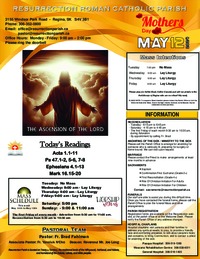May 12 2024 Bulletin and Inserts
