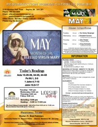 May 5 2024 Bulletin and Inserts